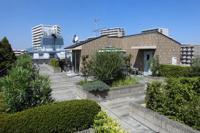 フローレンスケア芦花公園 屋上