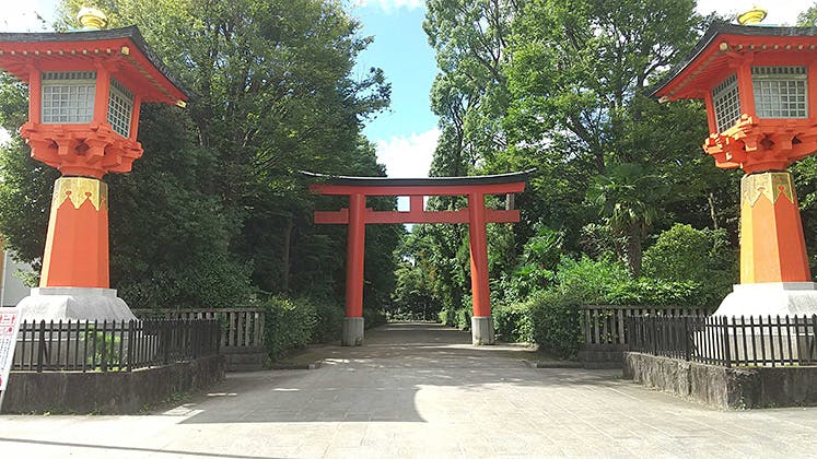 ローベル上井草 井草八幡宮