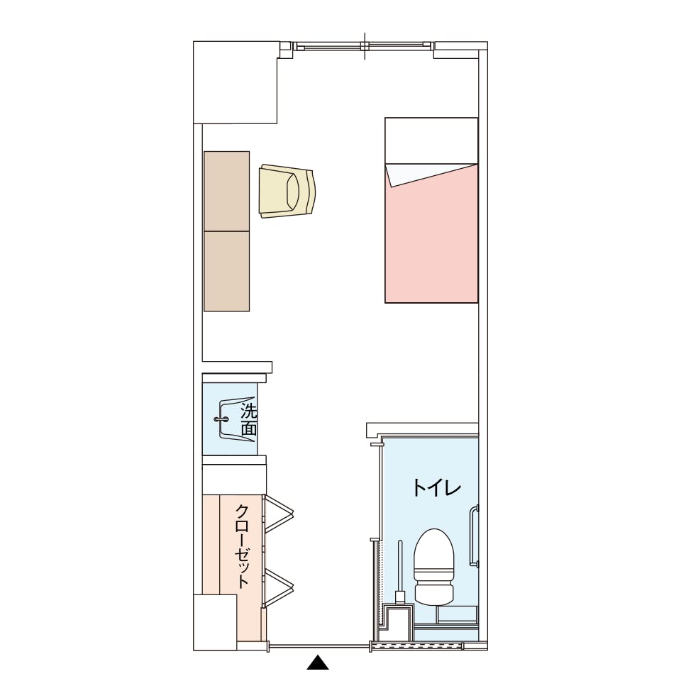グッドタイムリビングなかもず 間取図