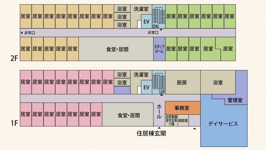 アウスレーゼ西城南 間取図