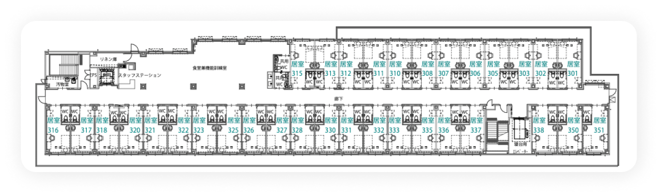 NEXT-LD新高円寺 間取図
