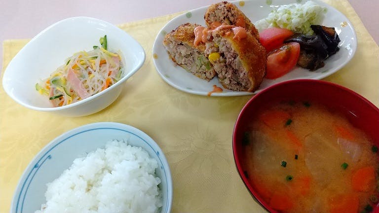 ふるさと舞松原 メンチカツ
