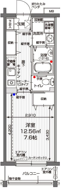 アイリスガーデン昭島 間取図