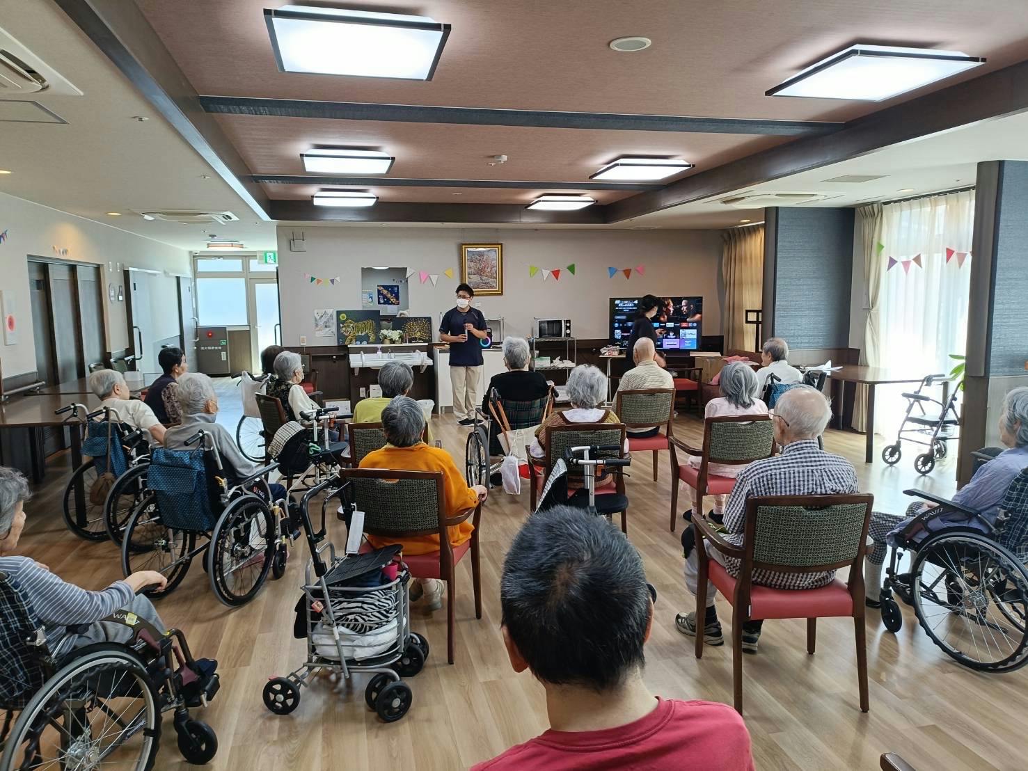 アプリシェイト足立西新井 レクの様子