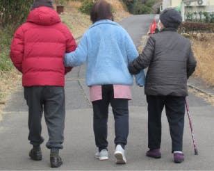 グループホーム安心樹 散歩