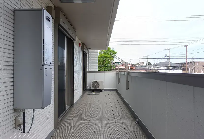 ヘーベルVillage鶴間 ベランダ
