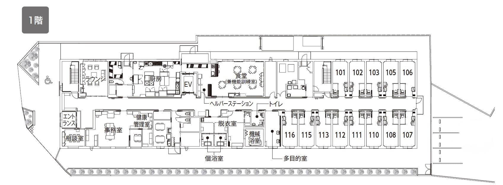 イリーゼ戸塚 間取図