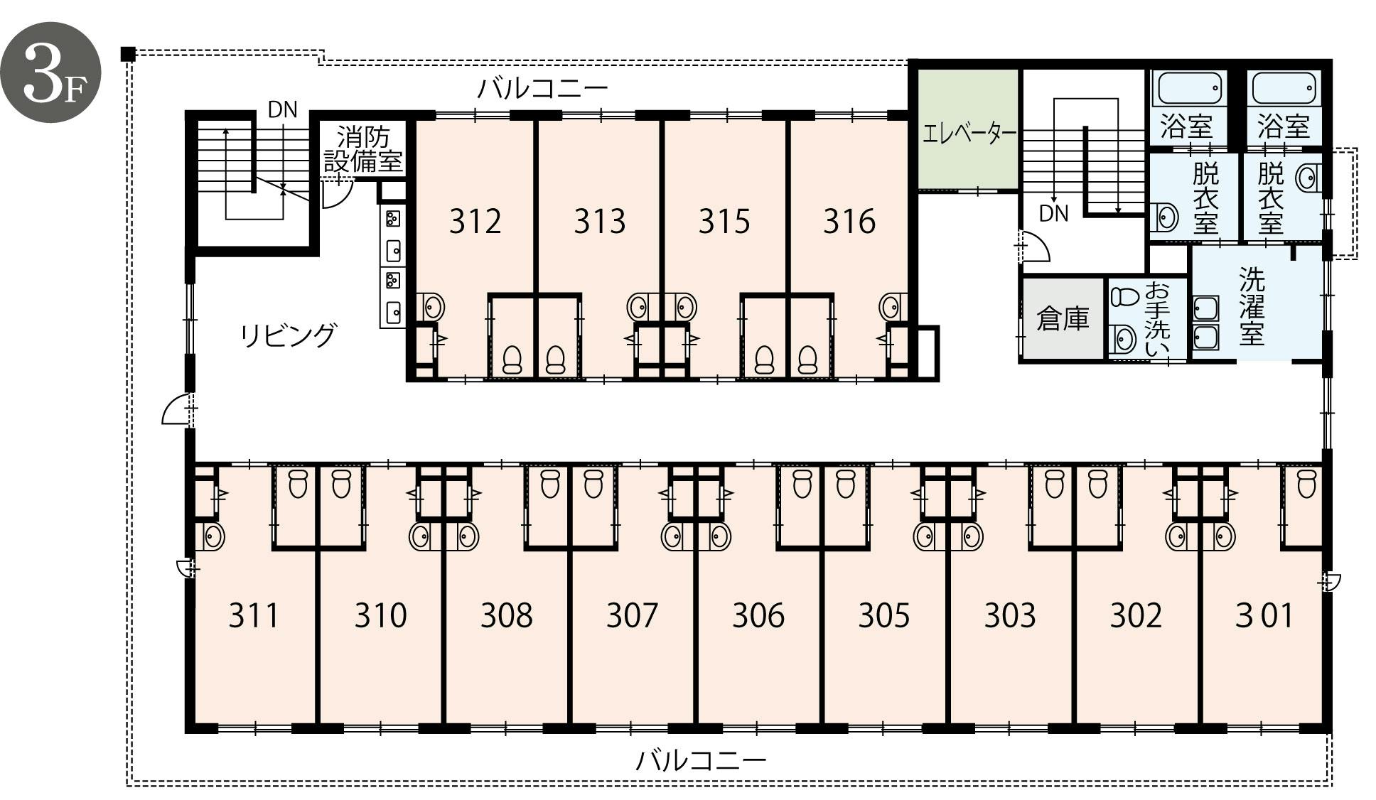 アムール姫路南 間取図