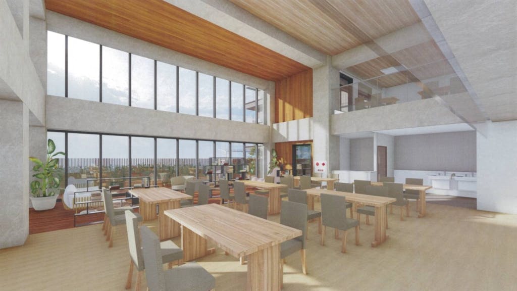 ニチイホーム溝の口 リビングダイニング