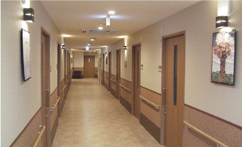すずらん尾張旭市 廊下