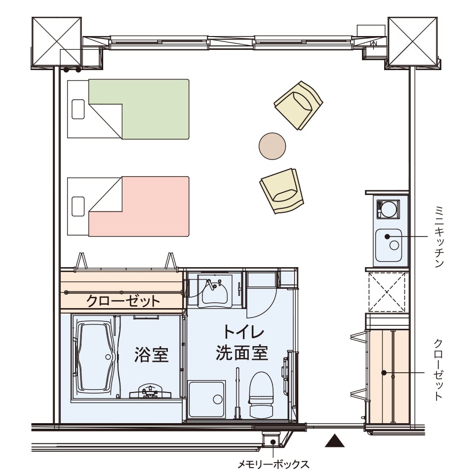 グッドタイムリビング横浜都筑 間取図