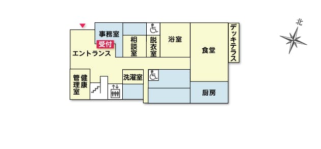 ツクイ・サンシャイン三鷹深大寺 間取図