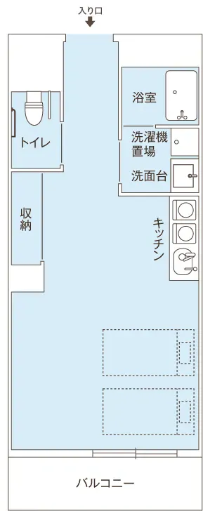 ココファン姫路五軒邸 間取図