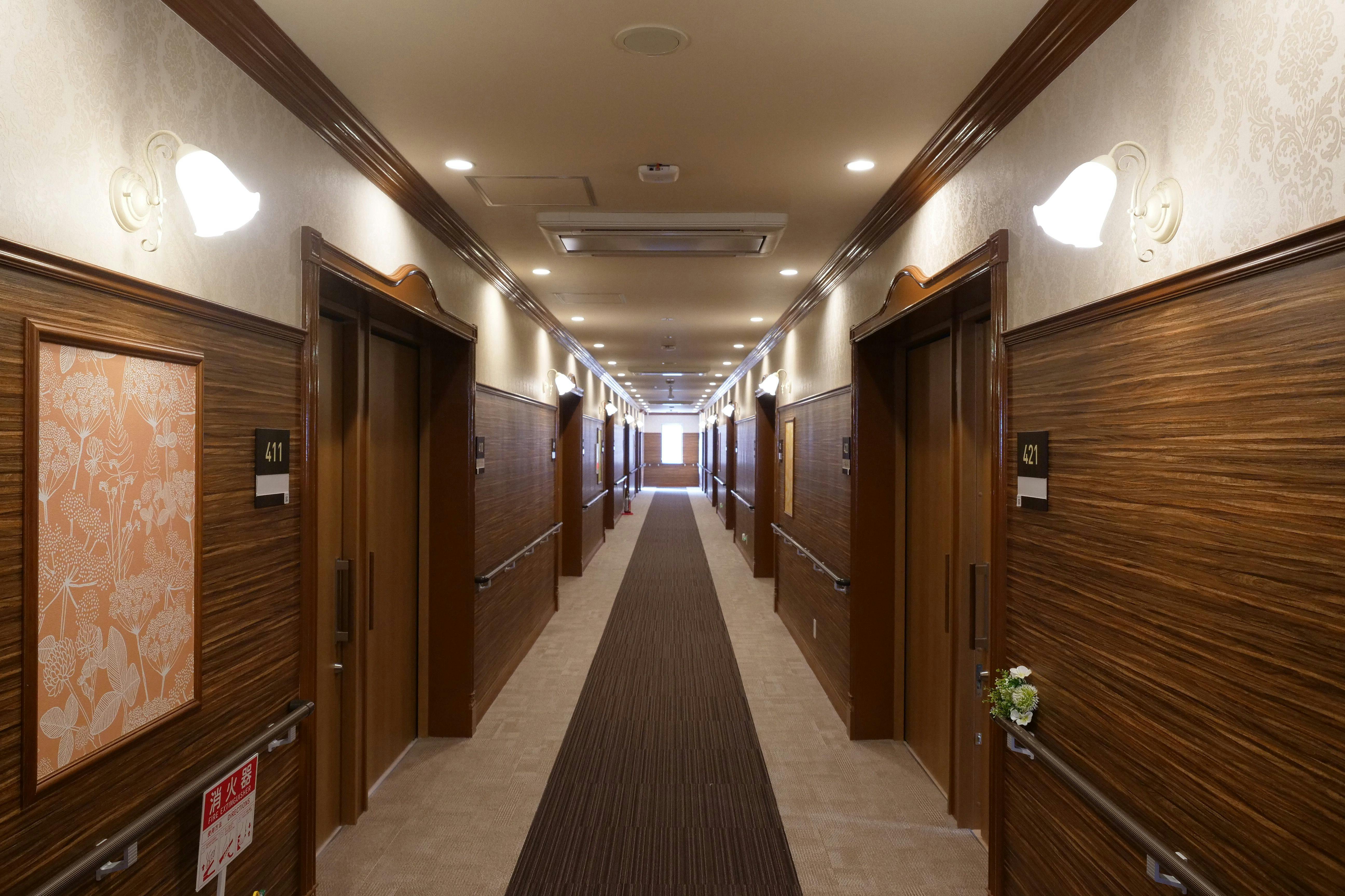 ノアガーデンエリザベス 共用通路