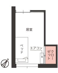 ツクイいわき内郷グループホーム 間取図