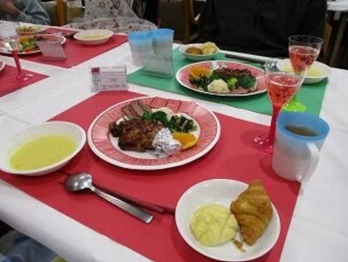 さわやかそう花の里 イベント食