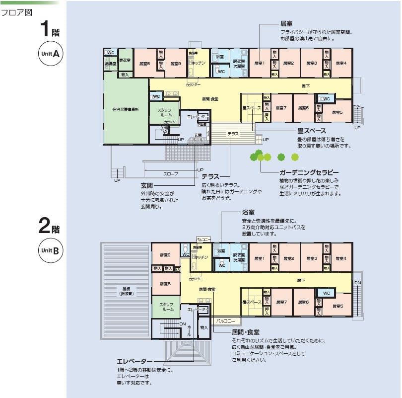 ニチイケアセンター浜松高丘 間取図