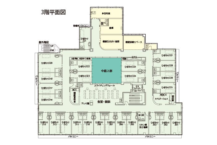グランシア川口 間取図