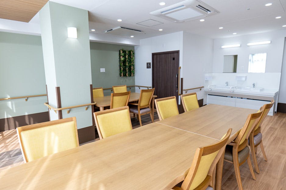 リアンレーヴ港南台 食堂兼機能訓練室3階