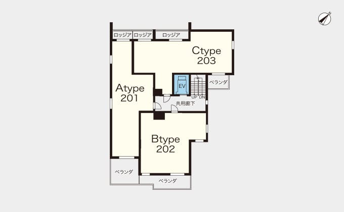 ヘーベルVillage三軒茶屋 間取図