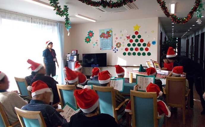 ヒューマンライフケア大泉学園グループホーム クリスマス会