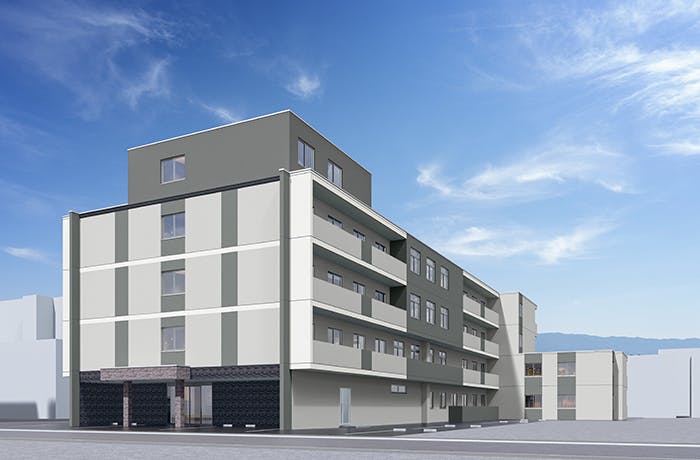 リアンレーヴ札幌八軒 外観