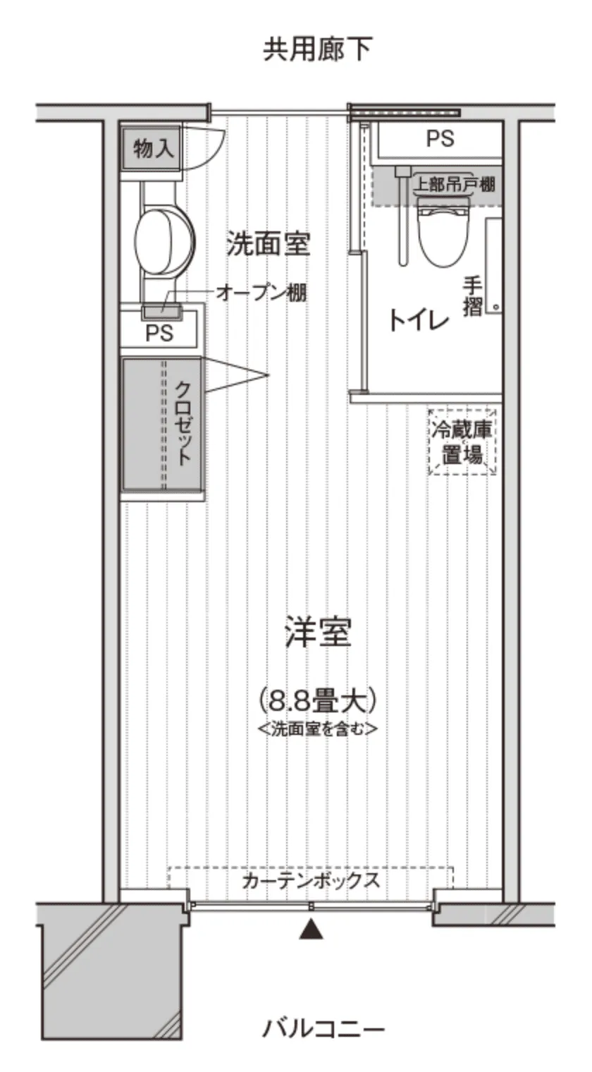 クレールレジデンス横浜十日市場ケアレジデンス 間取図