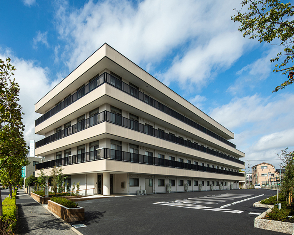 ガーデンフィールズ竹の塚Ⅱ 外観