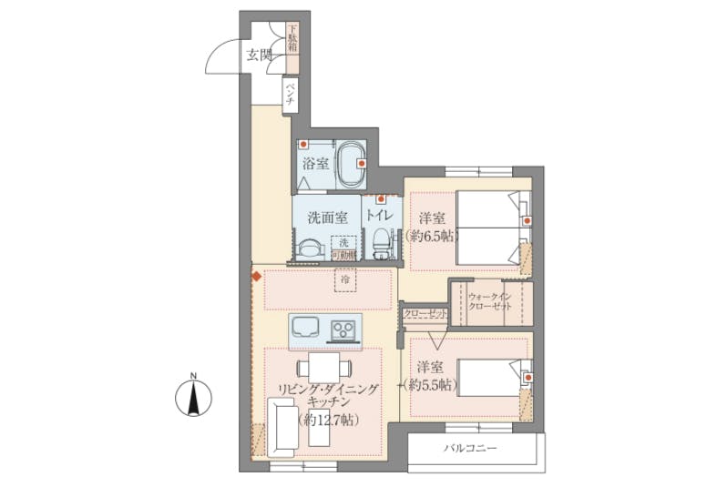 グランドマスト柳沢 間取図