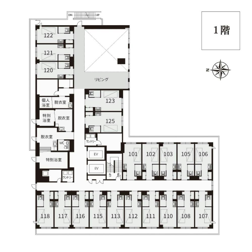ニチイメゾン八事緑ケ岡 間取図