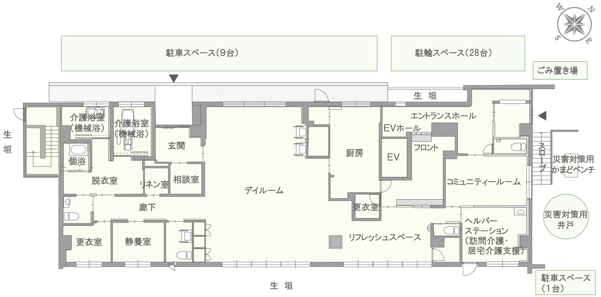 ケアリッツレジデンス妙典 間取図