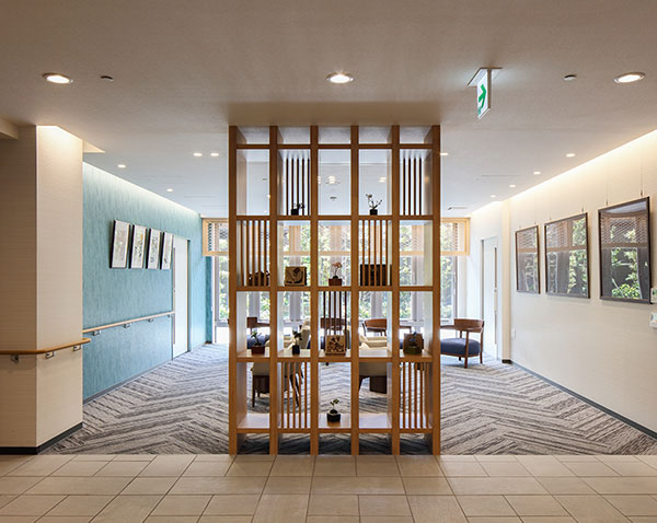 ウエリスオリーブ鎌倉岩瀬 エントランスホール