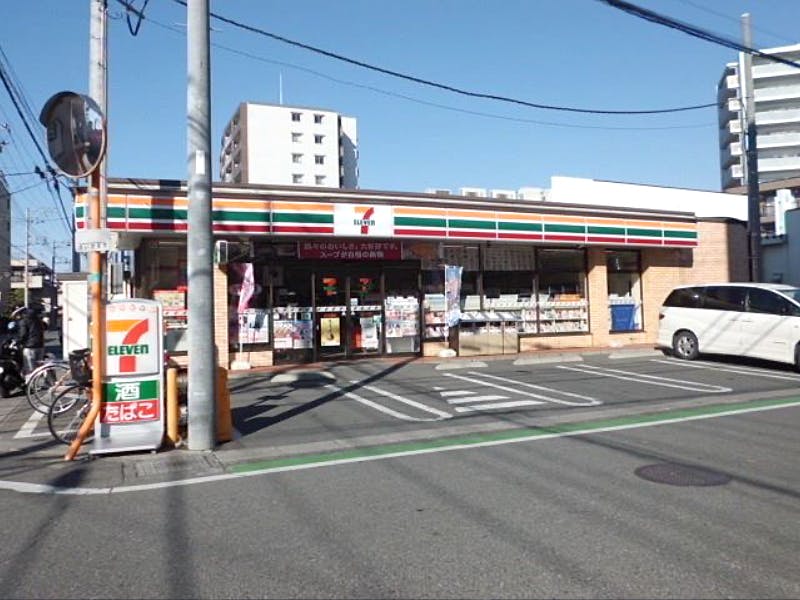 ハーウィル大宮土呂 セブンイレブン