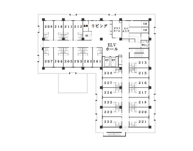 クラーチ・ファミリア船橋 間取図