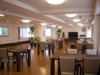 サービス付き高齢者向け住宅マイライフ 食堂