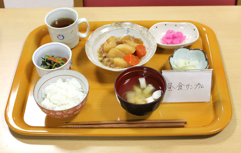 えがおの郷大町 昼食