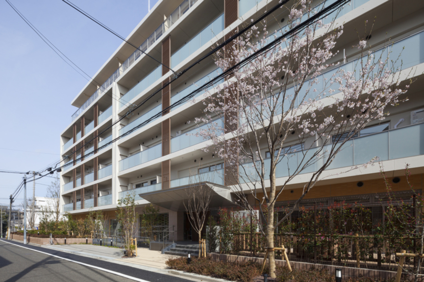 SOMPOケアラヴィーレレジデンス用賀 外観