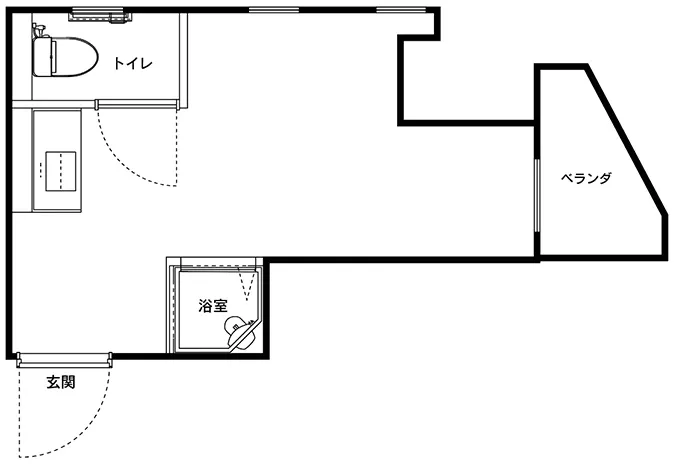 ホスピタルケア白金高輪 間取図