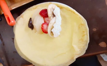 グループホームたのしい家仁川 クレープ作り