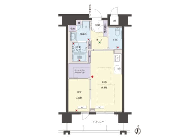 グランドマスト新大阪 間取図