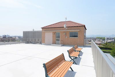 アムール平松 屋上