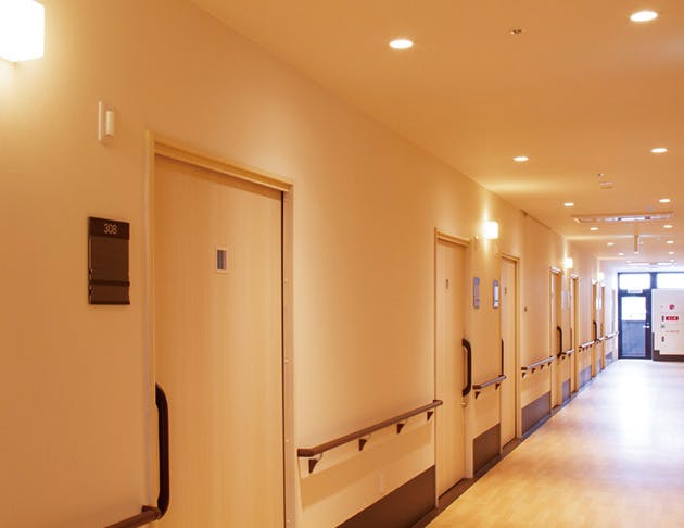 リアンレーヴ新小平 廊下
