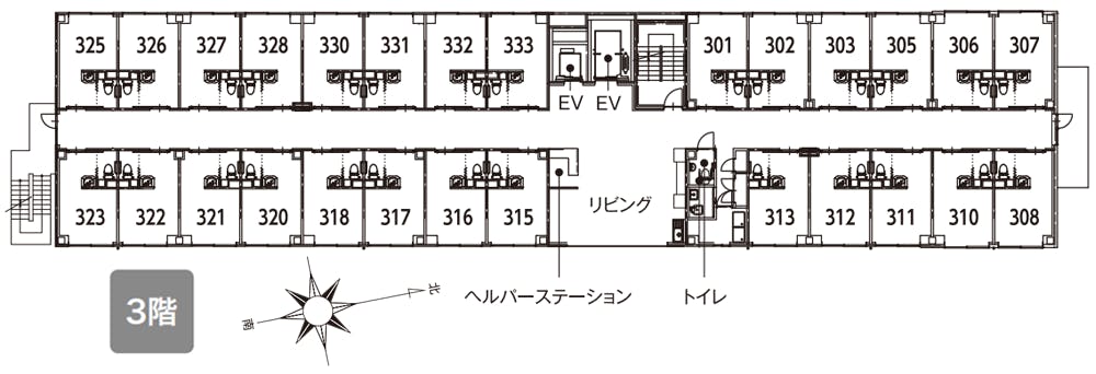 イリーゼ湘南ひらつか 間取図