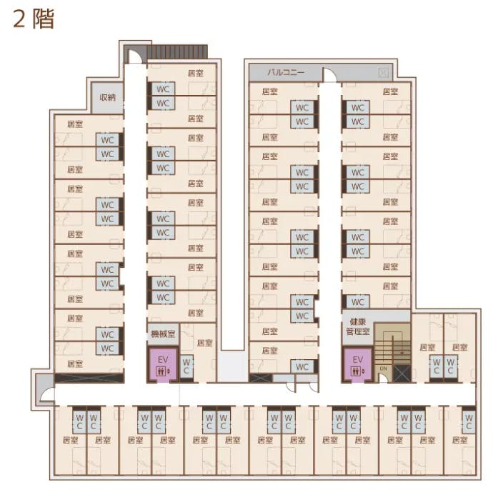 HIBISU羽倉崎 間取図
