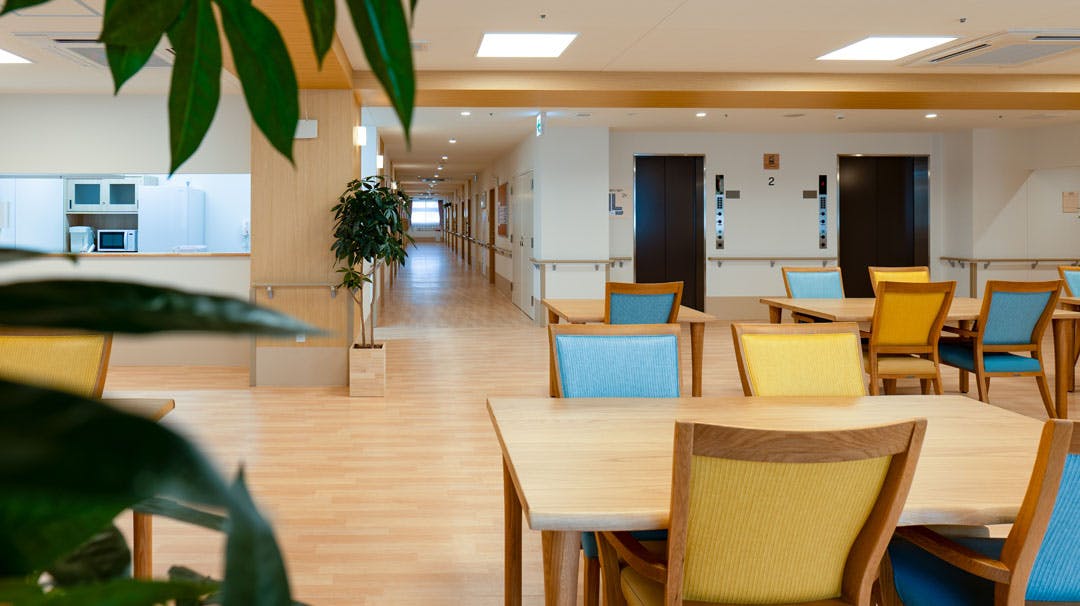 リアンレーヴ上尾 食堂兼機能訓練室（2F）