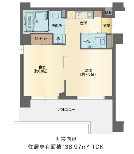 清風ヒルズ金井 間取図