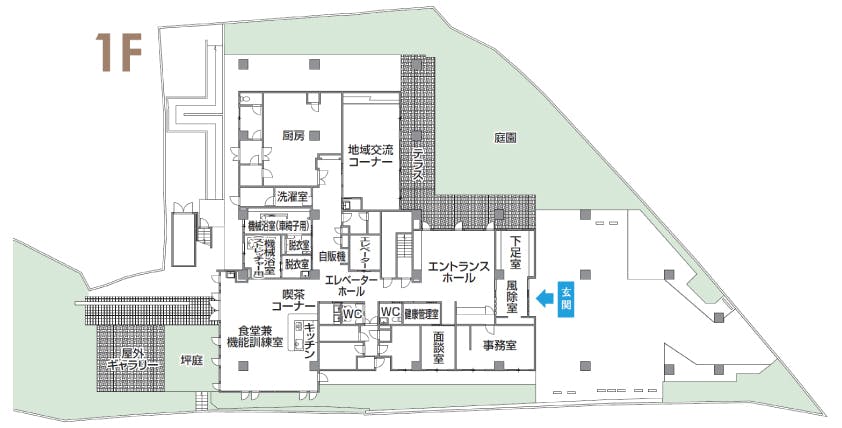 チャームスイート京都桂坂 間取図