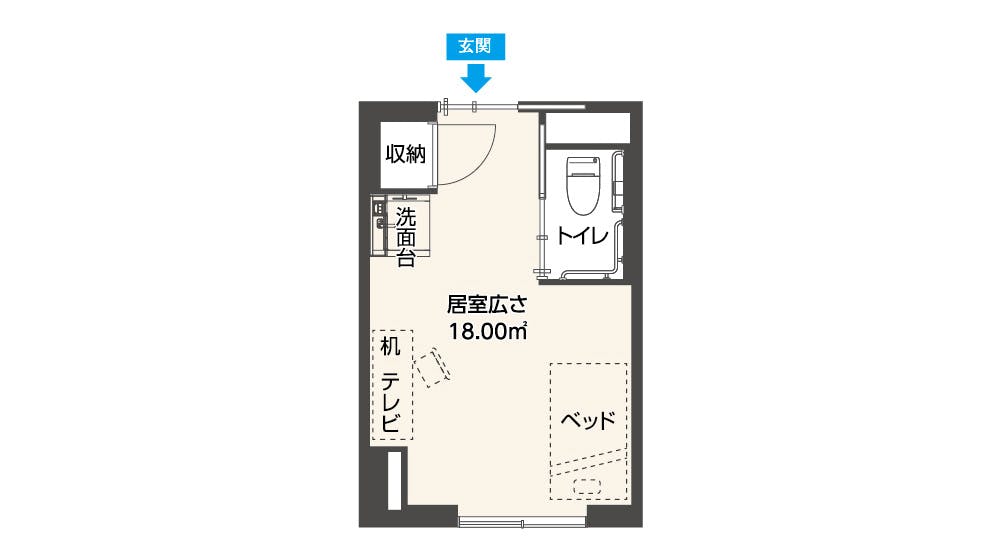 チャームスイート調布 間取図