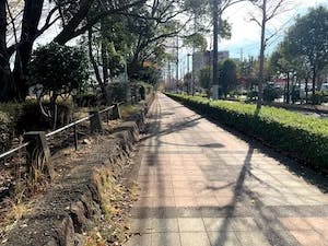 ココファンレジデンス湘南台 施設前道路