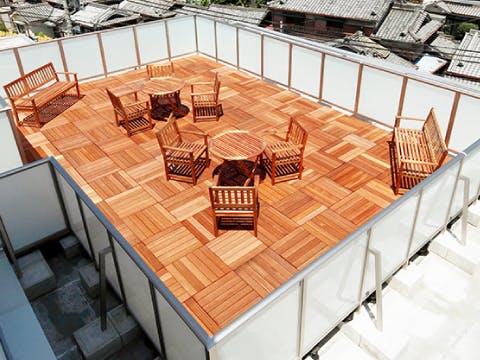 有料老人ホームココリ 屋上テラス